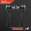 A-premium 4pcs Front Suspension Kit Lower Ball Joints Outer Tie Rod Ends Compatible With Subaru Outback Forester Impreza