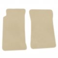 Ikon Motorsports Floor Mats For 1990-1997 Mazda Miata Mx-5 Factory Fitment Beige Nylon Left Right Car Liner Carpets Replacement 