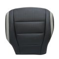 Driver Side Bottom Replacement Leather Seat Cover Black For Ford F150 2017 2018 2019 2020 