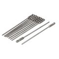 Uxcell 1 4 Hex Shank 150mmx3mm Ph1 Phillips Crosshead Screwdriver Bits 10pcs