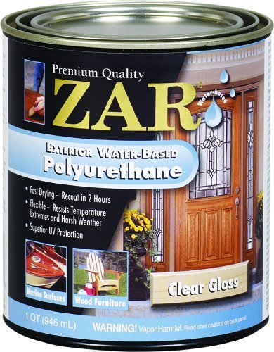 Zar 32612 Exterior Water Based Polyurethane