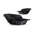 Subaru Impreza 2015 2016 Fog Light Cover Driver And Passenger Side Pair Front Plastic Textured Black W Chrome Trim Sedan Wagon 