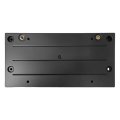 Front License Plate Bracket For Land Rover Range Sport 2018 2019 2020 2021 2022 Replacement Ro1068102 Lr099351 Black Plastic 