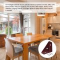Uxcell 12pcs Angle Corner Brackets 38x19x38mm Cold Rolled Steel Braces Joining Support With Screws For Desk Bed Edge Brown