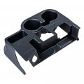 Astra Depot Black Center Console Tray Box Cup Holder Add-on Compatible With 2003-2012 Dodge Ram 1500 2500 3500