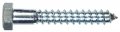 Hex Lag Screw 1 2 In X Zinc Carbon Steel External Drive Sharp Point 50 Pack Model 230119