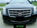 312 Motoring Fits Cadillac Cts 2008-2010 Chrome Grille Grill Kit 2009 08 09 10