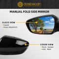 Left Driver Side Door Mirror For Kia Forte 2017 2018 Heated Manual Folding Power Adjustment Glass Replace 87610b0000 Ki1320213