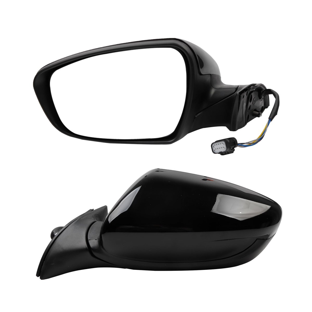 Left Driver Side Door Mirror For Kia Forte 2017 2018 Heated Manual Folding Power Adjustment Glass Replace 87610b0000 Ki1320213