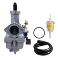 Secos 30mm Carburetor For Suzuki Dr50 1980 Dr100 1983-1990 With Fuel Filter 