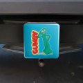 Gumby Leaning On Logo Tow Trailer Hitch Cover Plug Insert