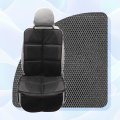 Car Seat Cover Universal Protector With Side Pockets Soft Padded Cushion For Baby Safety Durable And Waterproof Black Red 1 Set