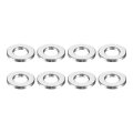 8pcs Aluminum Spacer 1 2 Od X 4 Id 16 Length Screw Standoff Bushing Plain Finish Unthreaded Round Metal For Screws Bolts And 