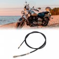 Uxcell Universal 2 05m Long Plastic Coate Rear Brake Cable Wire For Motorcycle Scooter