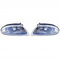 Mercedes-benz Ml320 Fog Light 1998-2005 Pair Driver And Passenger Side For Mb2592104 