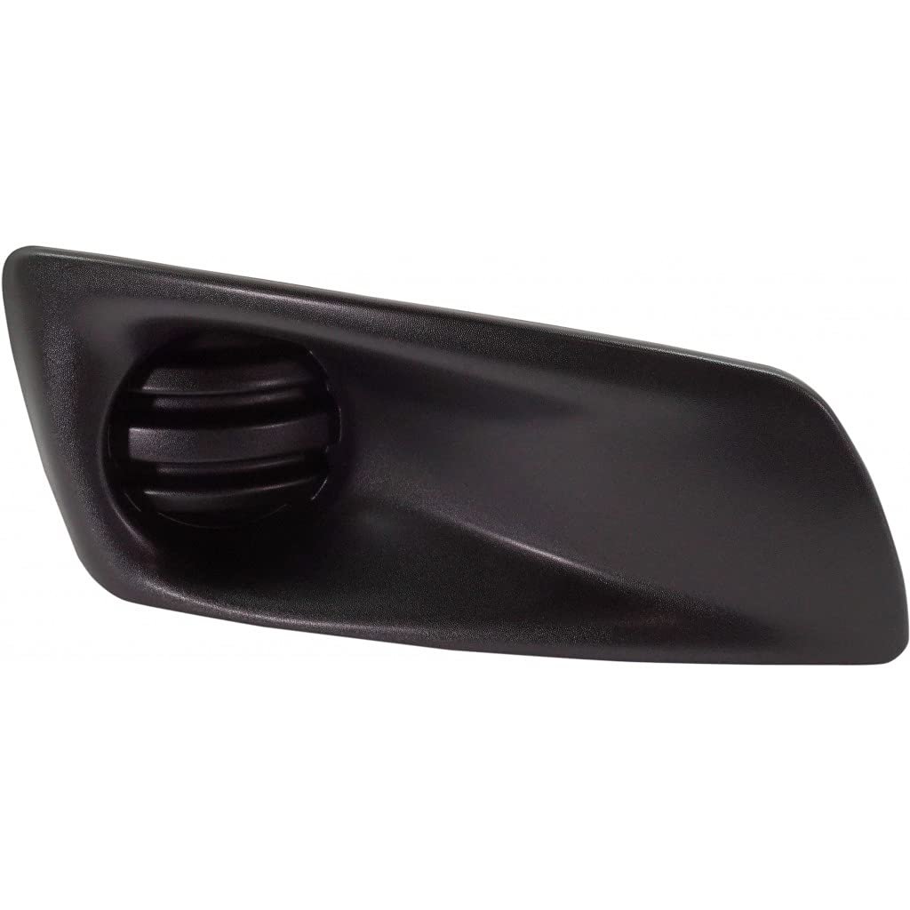 Fog Light Cover For Kenworth T660 2008 To 2015 Passenger Side Black Replacement N181002100r