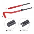 Uxcell Thread Repair Kit M6 Metric Compatible Hand Tool Drill Bit Screw Tap Wire Inserts Installation Break Pin Hex Wrench Set