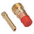 Gas Lens Kit Ceramic Cup Electrode Holder For Wp 17 18 26 Welding Torch Set