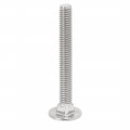 Uxcell M6x50mm 304 Stainless Steel Fully Thread Square Neck Carriage Bolts Din603 30pcs