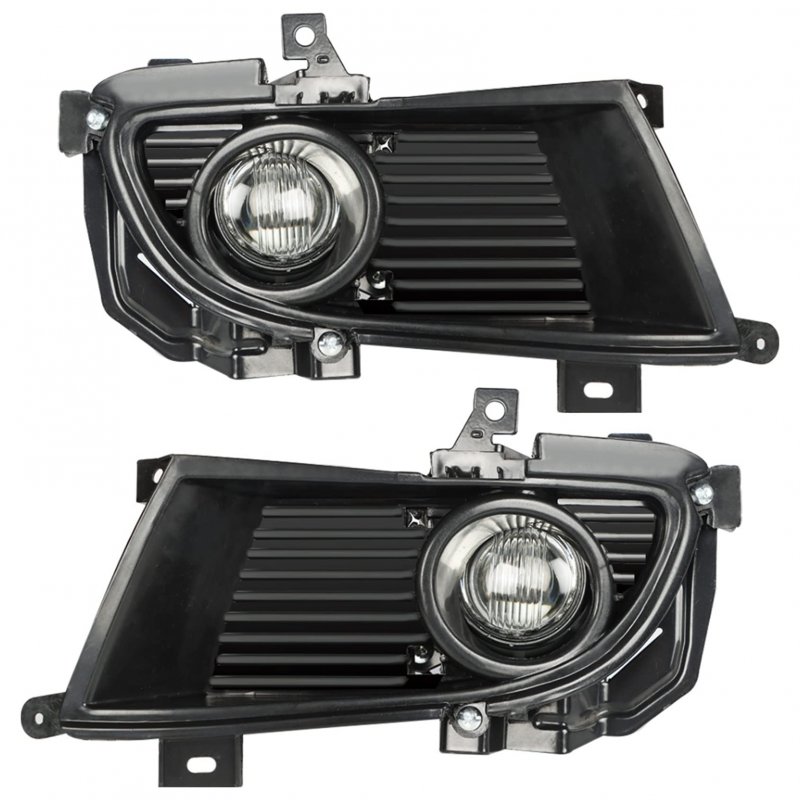 Fog Lights Assembly With Switch And Wiring Kit For Lancer 2004 2005 Clear Driving Set Of 2 Front Replacement Wj30-0171-09