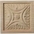 Ekena Millwork Ros03x03x00mdch Small Middlesborough Rosette 3-inch X 5 8-inch Cherry 