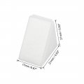 Uxcell Shelf Cabinet Door 90 Degree Plastic Corner Braces 2 Holes Angle Brackets With Cover Cap 20 Pcs