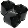 Caltric 3 Pack Oil Filter For Ducati Monster M750 M-750 750 Dark City Metallic 1996-2002 
