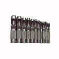 Toolshopusa Hollow Punch Set 12 Pieces 1 8 Inch 3 4 