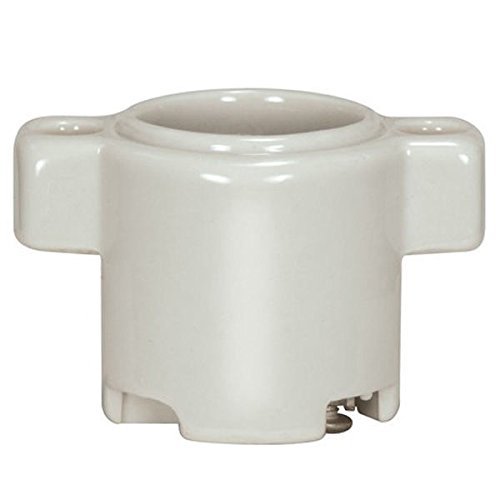 Satco 80-1097 660 Watt 250 Volt Keyless Lampholder Porcelain Medium Base Socket