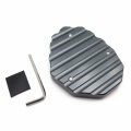 Httmt- Gzsp-jd-026- Gray Kickstand Side Stand Enlarge Extension Oval Compatible With Bimmer R1200 Gs Adv 2014-2019 See Fitment