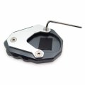 Httmt- Gzsp-jd-026- Gray Kickstand Side Stand Enlarge Extension Oval For Bimmer R1200 Gs Adv 2014-2019 See Fitment