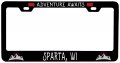 Sparta Wisconsin Vanity Metal License Plate Frame 