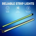Pilot Automotive Cz-3274be Polar Blue 8 Cob Led Strip 2 Strips