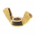 Prime-line Wing Nuts Cold-forged 1 4 In -20 Solid Brass 10 Pack 