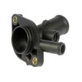 Engine Coolant Water Outlet For Oldsmobile Achieva 1996 1997 1998 Black Plastic 2 Bolt Holes 75 Degrees Housing Neck Angle 1 