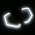 X Autohaux 4pcs Dc 12v Led Headlight Angel Eyes For Bmw E90 E60 F30 F35 E87 M3 M4 Daytime Running Lights 111mm And 130mm With