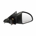 Ocpty Black Passenger Side View Mirror Textured With Power Adjustment Manual Folding Compatible For 2005-2010 Pontiac G6