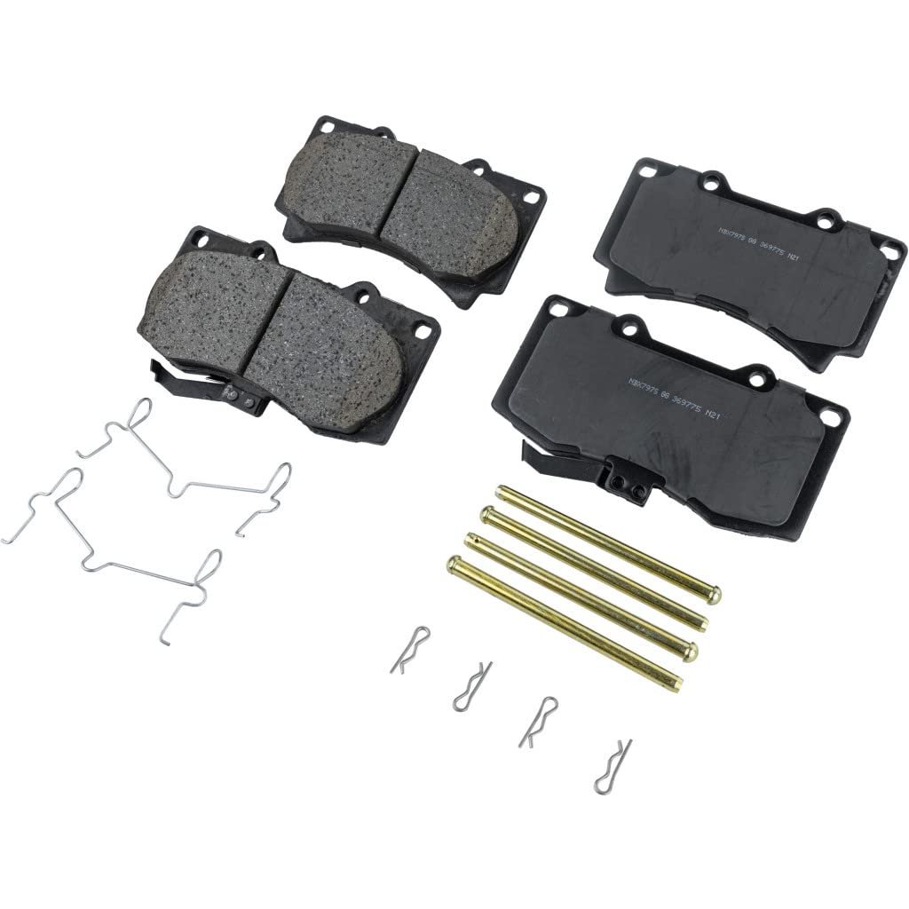Front Brake Pads For Hummer H3 2006 To 2010 And H3t 2009 Ceramic 2 Wheel Set Surestop Clx-m0-usa-stpsscp1119-cl360a70