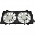 Dual Radiator Condenser Fan Assembly Fit 2014-2017 For Mazda 6