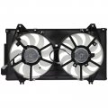 Dual Radiator Condenser Fan Assembly Fit 2014-2017 For Mazda 6