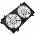 Aintier Dual Radiator Condenser Fan Assembly Fit 2014-2017 For Mazda 6