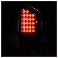 Acanii For 2002-2006 Dodge Ram 1500 03-06 2500 3500 Black Smoke Led Tail Lights Brake Lamps Replacement Left Right