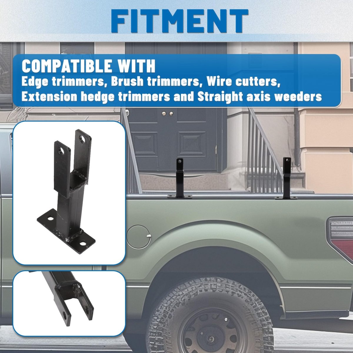 Lockable Trimmer Rack Single Weedeater For Weeder Extended Edger Straight Shaft Weed-eater Tier String Racks Holder Hold