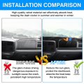 Autorder Dashboard Cover Mat For 1999-2004 Ford F250 F350 F450 Super Duty Accessories Upgrade Velvet Dash Sunshade Glare Uv