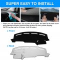 Autorder Dashboard Cover Mat For 1999-2004 Ford F250 F350 F450 Super Duty Accessories Upgrade Velvet Dash Sunshade Glare Uv
