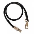 Showman Set Black Bungee 10 Safety Horse Pony Barn Isle Cross Ties 