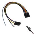 2 Heads 5 Wires Blower Motor Pigtail Connector Harness For Ford Chevrolet 