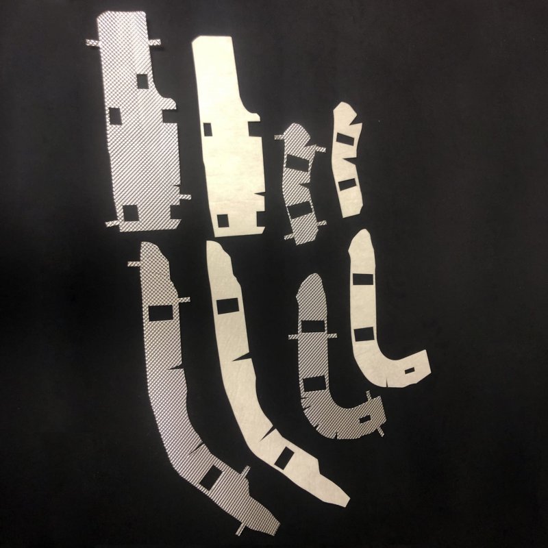 Design Engineering 901068 Heat Shield Liner Kit For Triumph Scrambler 1200 Xe Xc 2022