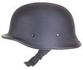 German Novelty Flat Black Motorcycle Half Helmet Cruiser Biker Smlxlxxl 2xl 