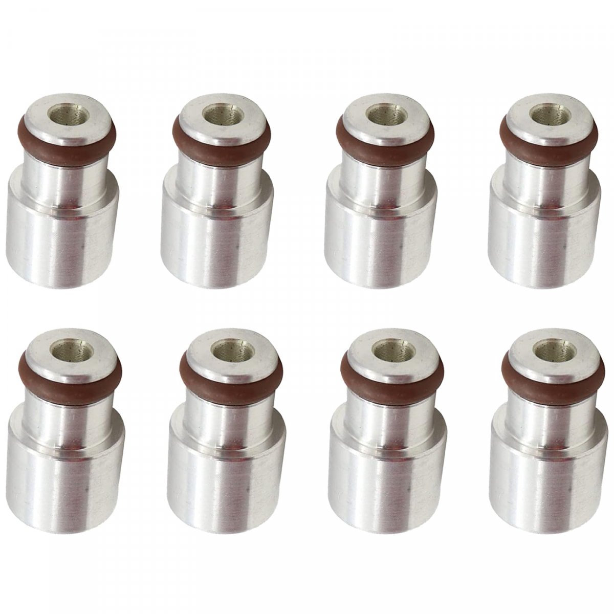 8pcs Fuel Injector Spacer Extender Adapts Short Ls Truck Injectors Into A Taller Ls1 Ls6 Intake Manifold And Rail Part Number